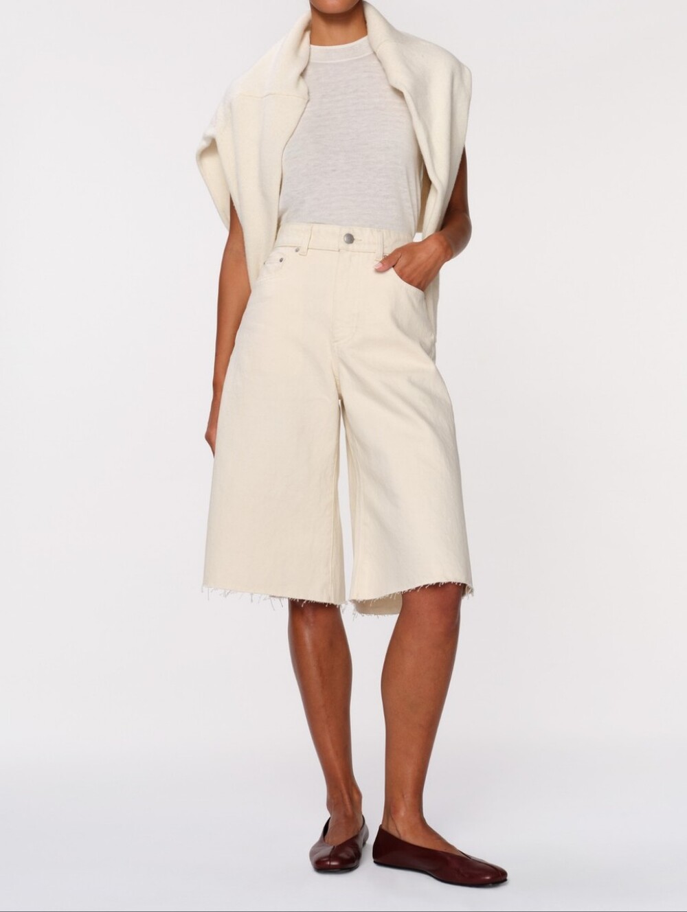 DL1961 Lucila Wide Leg Shorts